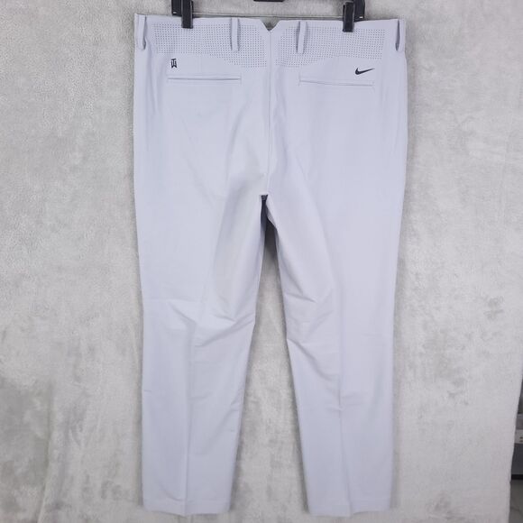 Nike Tiger Woods Golf Pants Mens Sz 38x32 Straight Leg Performance Stretch Logo - Picture 8 of 16